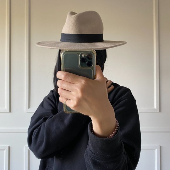 Felt Winter Fedora Hat | S/M - Picture 7 of 12